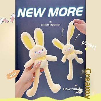 Amazon.co.jp: 引き出し ウサギ ぬいぐるみ 耳が伸びる 足が